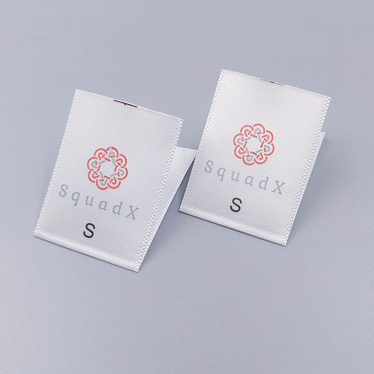 Custom Logo Garment care Label 100% Polyester Printed Satin Ribbon Wash Care Contents Labels for Baby handmade Clothes
Custom Logo Garment care Label 100% Polyester Printed Satin Ribbon Wash Care Contents Labels for Baby handmade Clothes