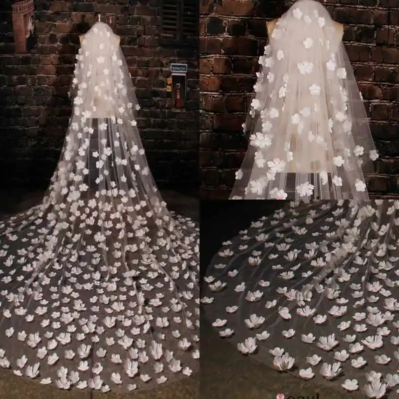 Современная свадебная фата длиной 3 метра с кружевными аппликациями, белая, цвета слоновой кости, шампань, фата-катедрал для невесты, с цветами, индивидуальные свадебные аксессуары
Современная свадебная фата длиной 3 метра с кружевными аппликациями, белая, цвета слоновой кости, шампань, фата-катедрал для невесты, с цветами, индивидуальные свадебные аксессуары