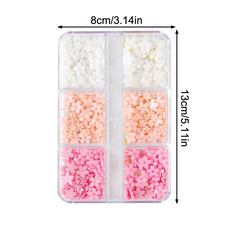 Nail Mini Flower Pearl Steel Balls Decoration Mixed Multicolour Various Size Resin Nail Charm Nail Art Enthusiasts High Quality
Nail Mini Flower Pearl Steel Balls Decoration Mixed Multicolour Various Size Resin Nail Charm Nail Art Enthusiasts High Quality