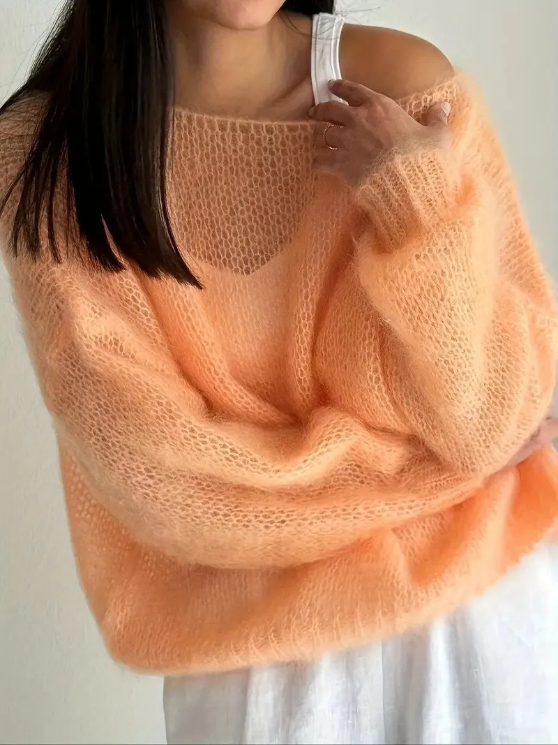 Breathable Open-Knit Cardigan. Experience lightweight comfort and versatile style with this soft, lazy-fit essential for 2025. 
Breathable Open-Knit Cardigan. Experience lightweight comfort and versatile style with this soft, lazy-fit essential for 2025.