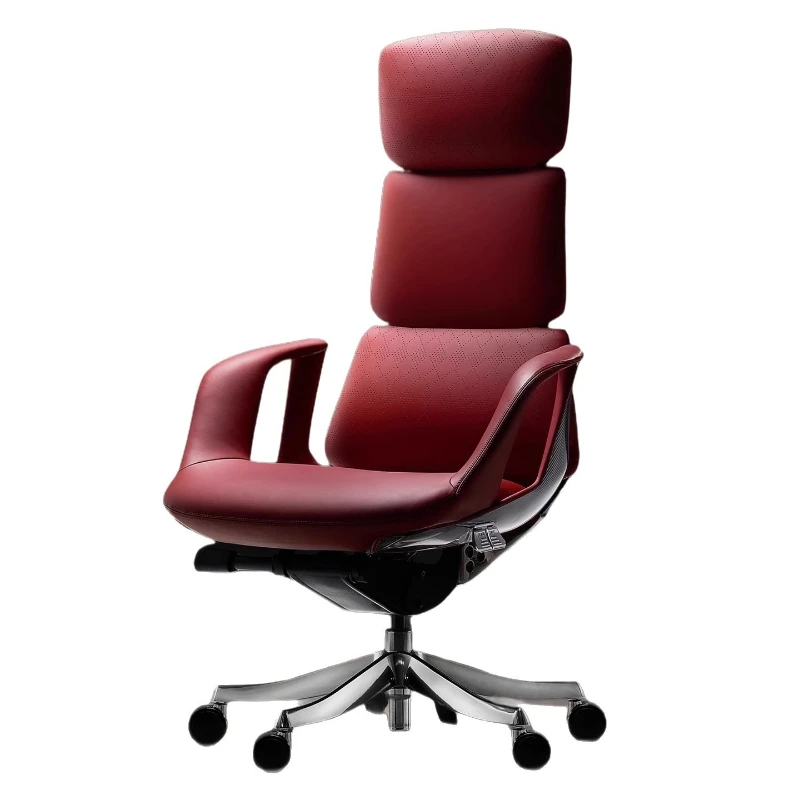 LMM ergonomic office chair leather home desk chair light luxury high sense
LMM ergonomic office chair leather home desk chair light luxury high sense