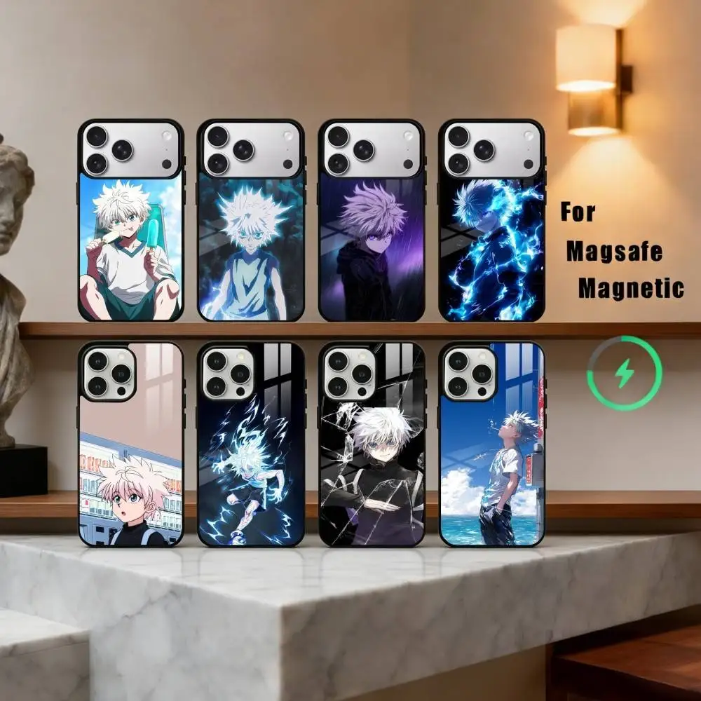 K-Killua Z-Zoldyck Hunter X Hunter Phone Case For iPhone17,16,15,14,13,12,11 Plus,Pro Max Magnetic For Magsafe Wireless Charging
K-Killua Z-Zoldyck Hunter X Hunter Phone Case For iPhone17,16,15,14,13,12,11 Plus,Pro Max Magnetic For Magsafe Wireless Charging