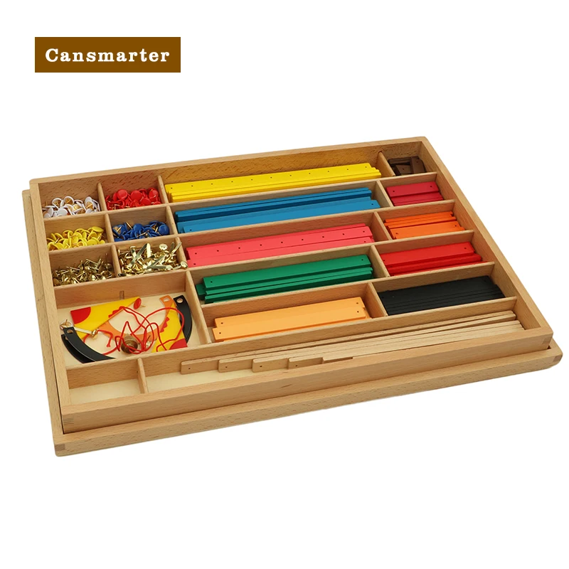 Math Games Toys Geometry Sticks Board Geometric Shapes Montessori Wooden Educational Mathematics Teaser Toy for Children
Math Games Toys Geometry Sticks Board Geometric Shapes Montessori Wooden Educational Mathematics Teaser Toy for Children