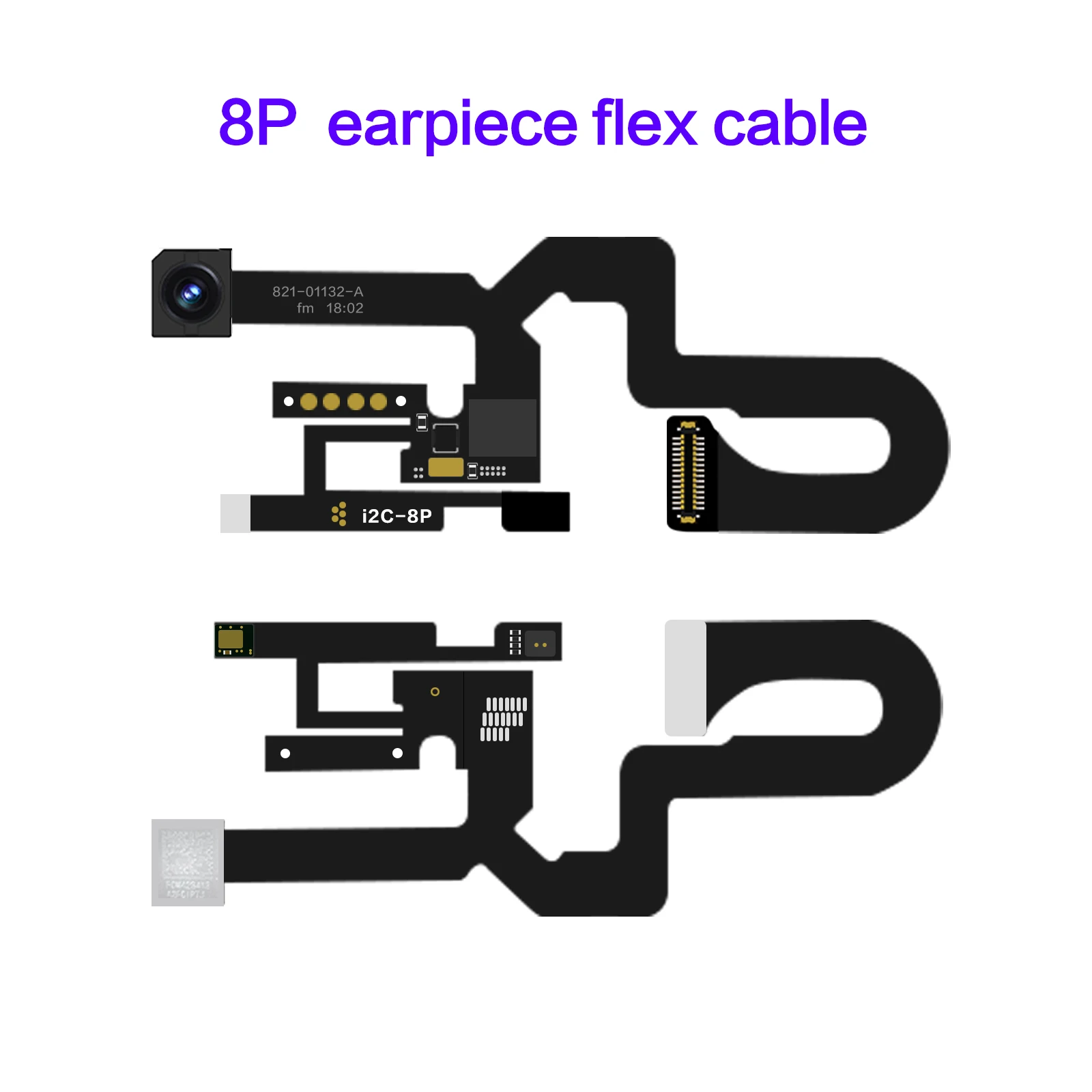 I2C Receiver Earpiece Flex Cable FPC Detecting Adaptor Floodlight for iPhone 8P Face ID TrueTone Repair Tool
I2C Receiver Earpiece Flex Cable FPC Detecting Adaptor Floodlight for iPhone 8P Face ID TrueTone Repair Tool