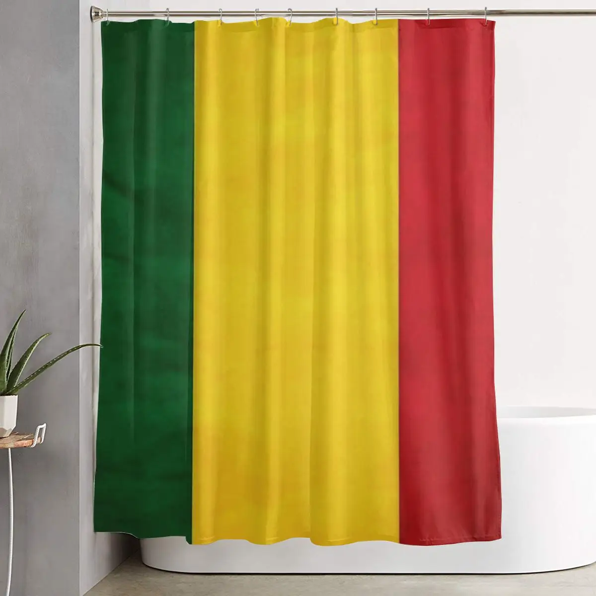 Душевая занавеска с изображением ямайского льва в стиле регги и флагом Ямайки, полиэстеровая, водонепроницаемая, с крючками
Душевая занавеска с изображением ямайского льва в стиле регги и флагом Ямайки, полиэстеровая, водонепроницаемая, с крючками