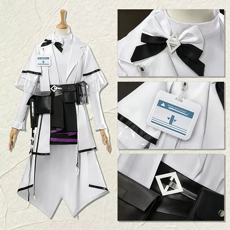 Arknights Priestess Game Suit Gorgeous Gothic Uniform Cosplay Costume Halloween Carnival Party Role Play Outfit Women
Arknights Priestess Game Suit Gorgeous Gothic Uniform Cosplay Costume Halloween Carnival Party Role Play Outfit Women