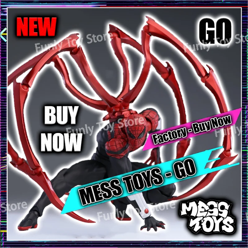 New-Hot Mess Toys Superior Spider Man Messtoys Doctor Octopus Peter Parker Spiderman Neighbor Anime Action Figure Gifts Toys
New-Hot Mess Toys Superior Spider Man Messtoys Doctor Octopus Peter Parker Spiderman Neighbor Anime Action Figure Gifts Toys