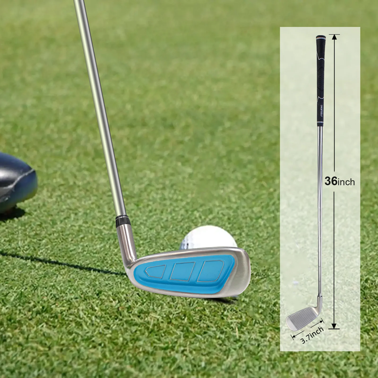 CRESTGOLF Golf Irons Club Durable lightweight Stainless Steel Rods Right Handed Accessories
CRESTGOLF Golf Irons Club Durable lightweight Stainless Steel Rods Right Handed Accessories