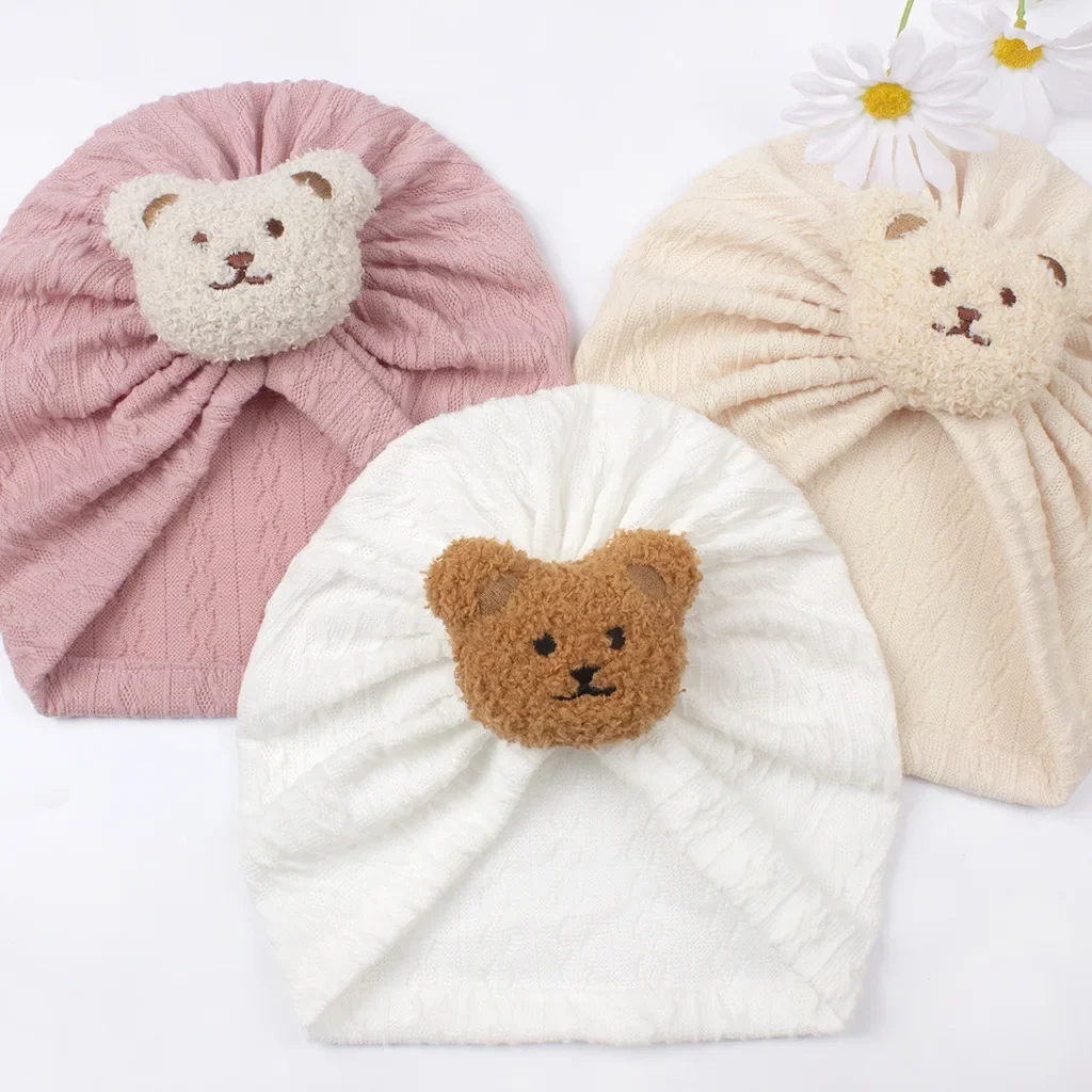 Spring Newborn Boys Girls Daily Hat Autumn Baby Bear Beanie Caps Cute 3D Bear Decor Soft Warm Hat Multiple Colors Headwear
Spring Newborn Boys Girls Daily Hat Autumn Baby Bear Beanie Caps Cute 3D Bear Decor Soft Warm Hat Multiple Colors Headwear