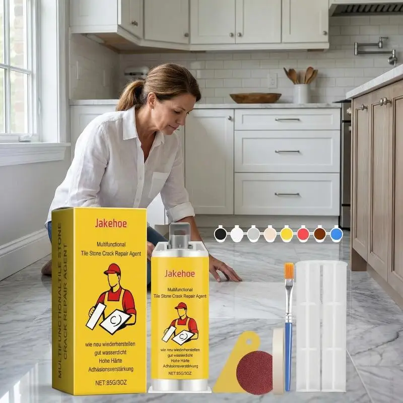 Versatile Tile Crack Repair Glue for Marble Ceramic Multi Purpose Adhesive Surface Filler Quick Solution for Bathroom Kitchen
Versatile Tile Crack Repair Glue for Marble Ceramic Multi Purpose Adhesive Surface Filler Quick Solution for Bathroom Kitchen
