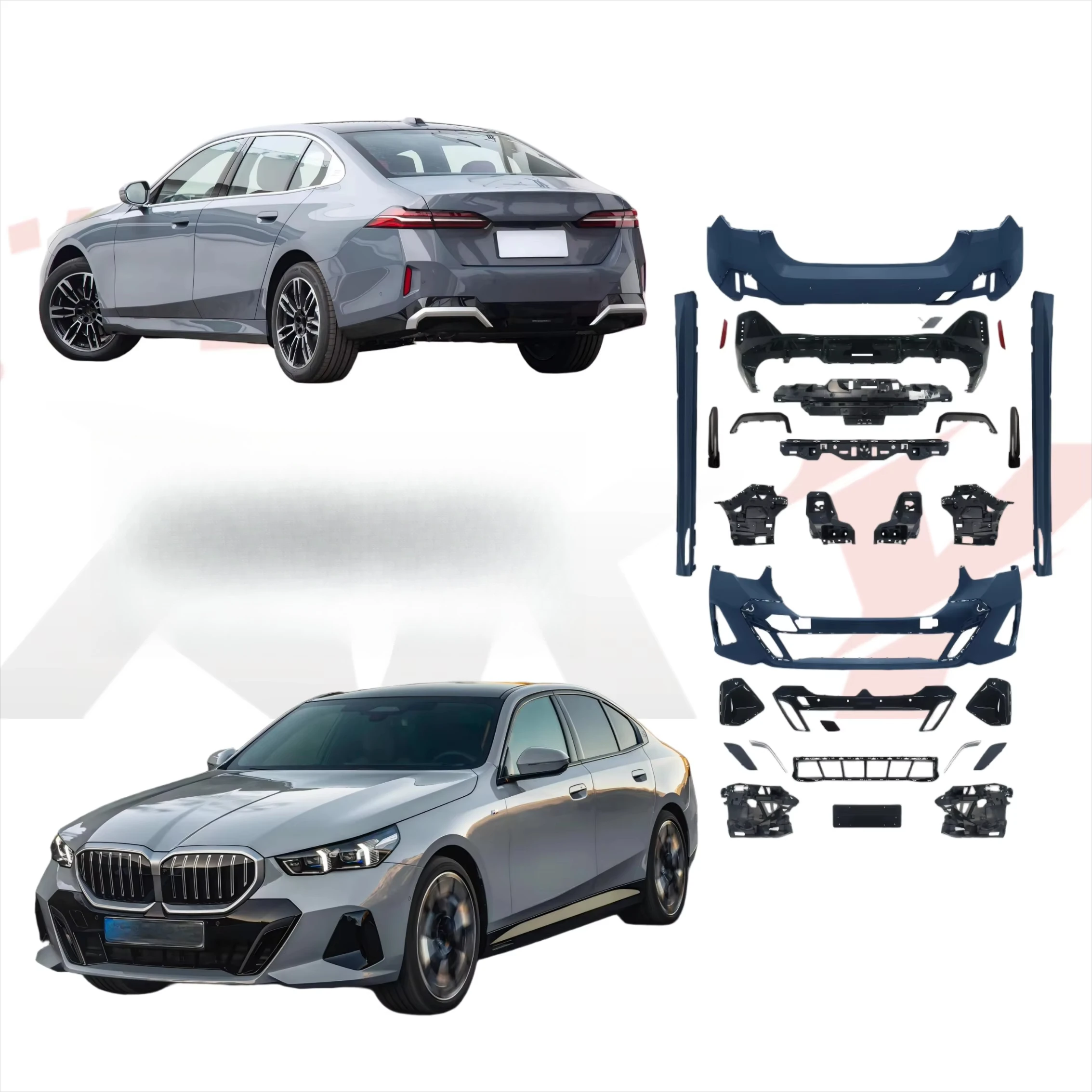 Auto Body System for G60 LCI 2024+ Upgrade to G60 M-tech MT LCI BodyKit Bumpers Side Skirt New PP Material Auto Parts
Auto Body System for G60 LCI 2024+ Upgrade to G60 M-tech MT LCI BodyKit Bumpers Side Skirt New PP Material Auto Parts
