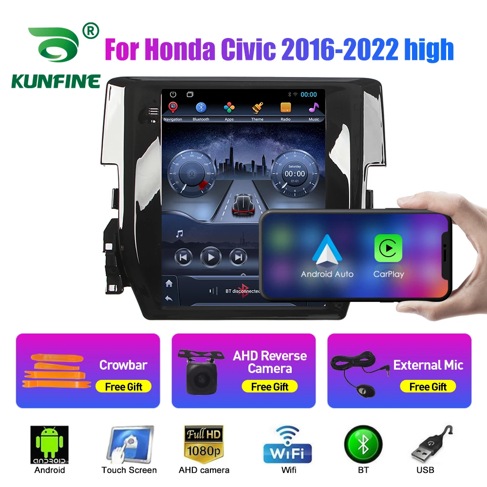 9.7 Inch Tesla Style 2 Din Android Car Radio For Honda Civic 16-22 high Stereo Car Multimedia Video Player DVD GPS Navigation
9.7 Inch Tesla Style 2 Din Android Car Radio For Honda Civic 16-22 high Stereo Car Multimedia Video Player DVD GPS Navigation