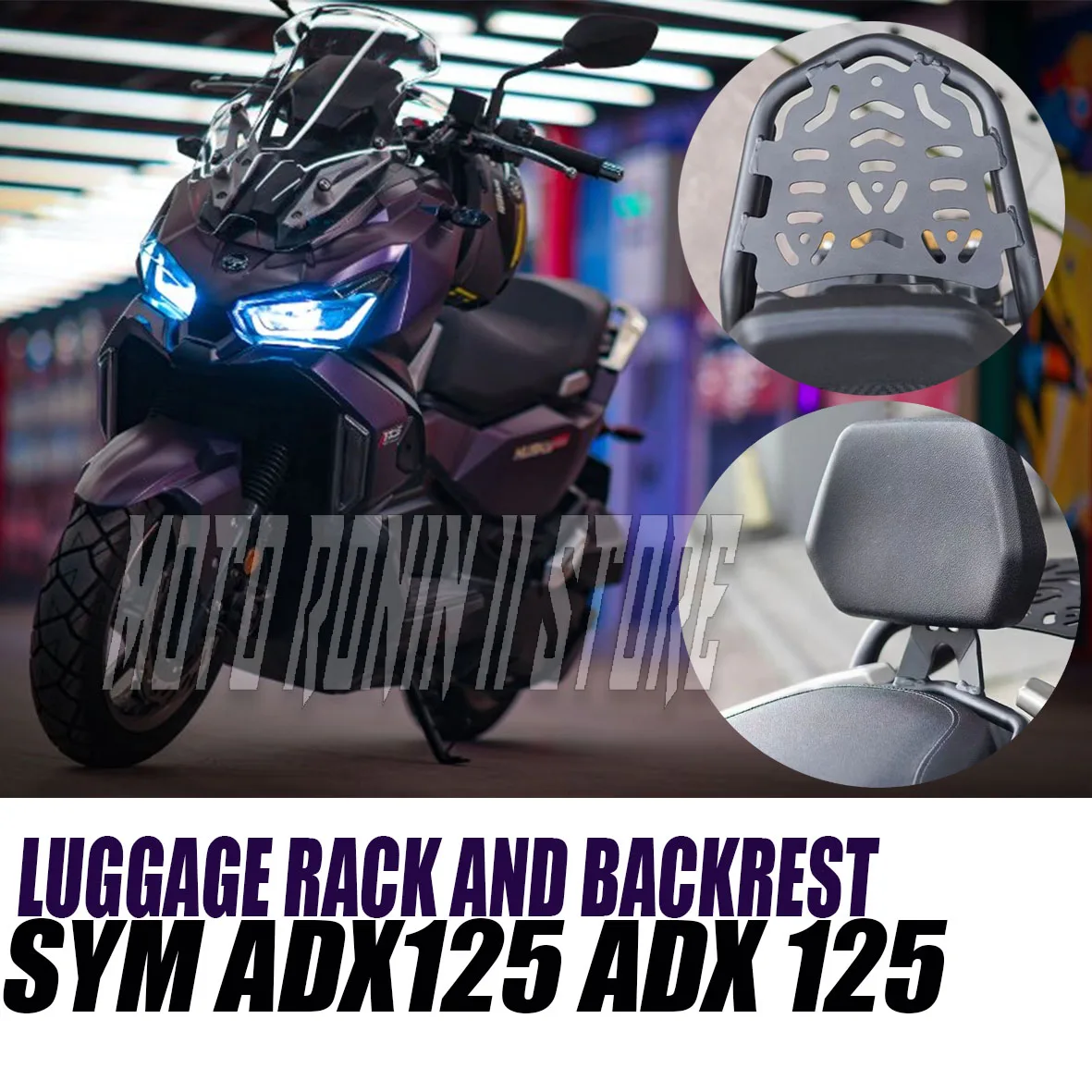 New For SYM ADX125 ADX 125 Modified Rear Shelf Luggage Rack Passenger Backrest Rear Backrest
New For SYM ADX125 ADX 125 Modified Rear Shelf Luggage Rack Passenger Backrest Rear Backrest