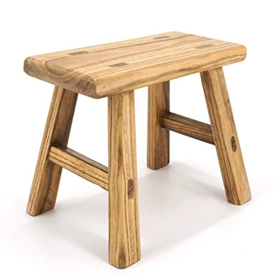 Handmade Solid Wood Stool Milking10 Height Wooden Step Stool Simple Wooden Viking 12" Long 6" Wide
Handmade Solid Wood Stool Milking10 Height Wooden Step Stool Simple Wooden Viking 12" Long 6" Wide