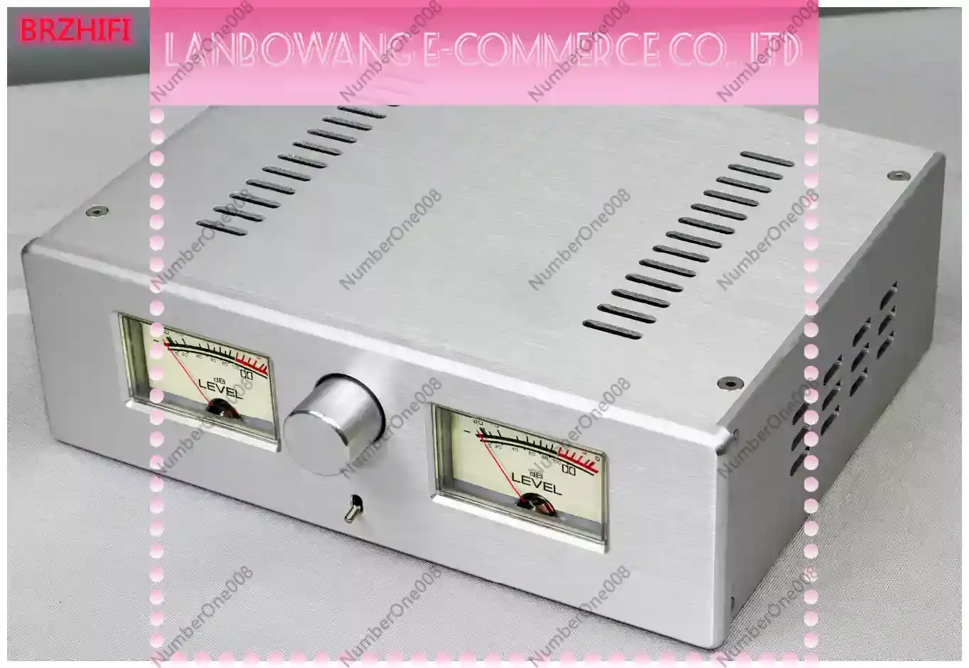 Full Aluminum Alloy Amplifier Chassis with Dual VU Meters - Preamp Enclosure
Full Aluminum Alloy Amplifier Chassis with Dual VU Meters - Preamp Enclosure