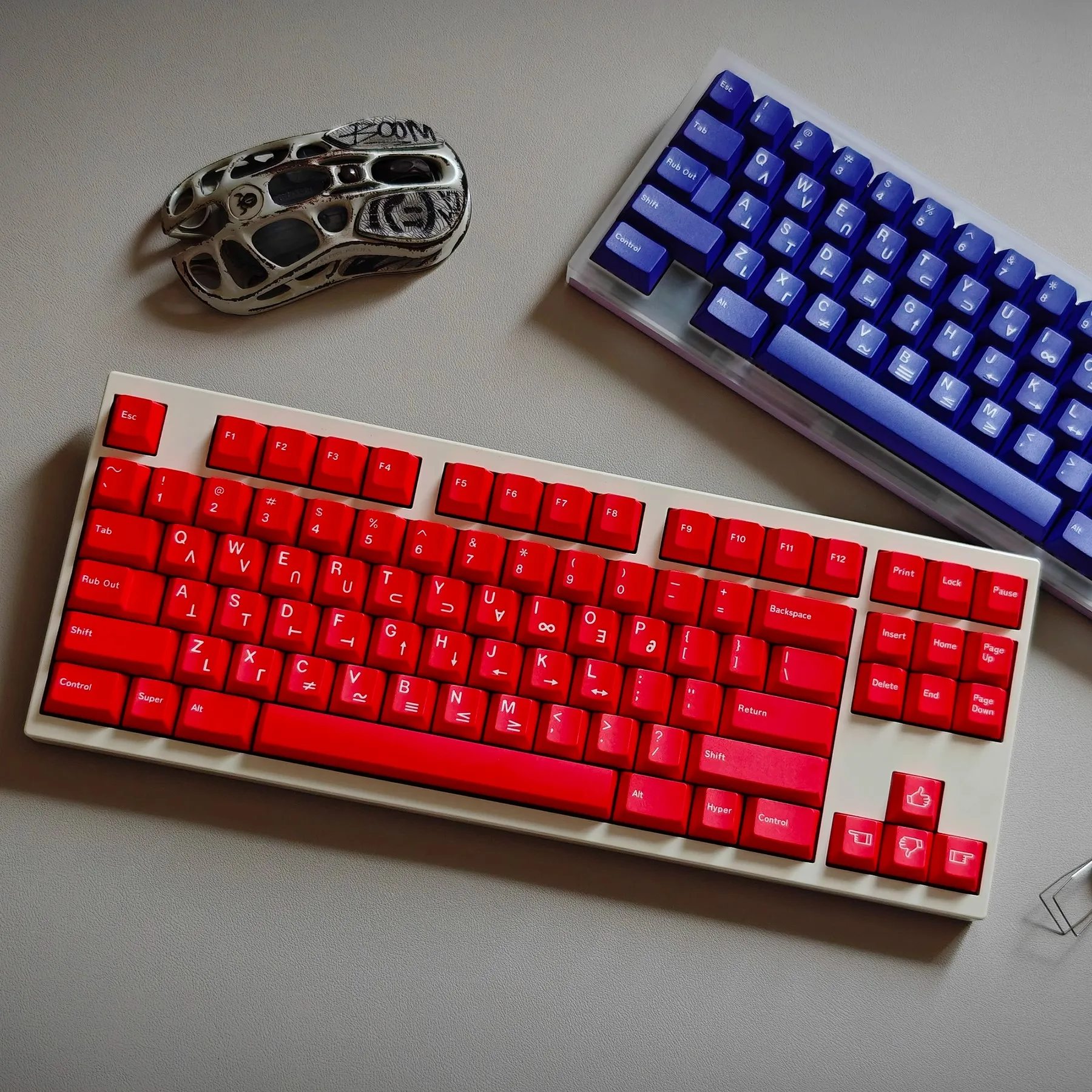 Crimson Cadet PBT Five-sided Thermal Sublimation KeycapS Mechanical Keyboard Keycaps Customization
Crimson Cadet PBT Five-sided Thermal Sublimation KeycapS Mechanical Keyboard Keycaps Customization