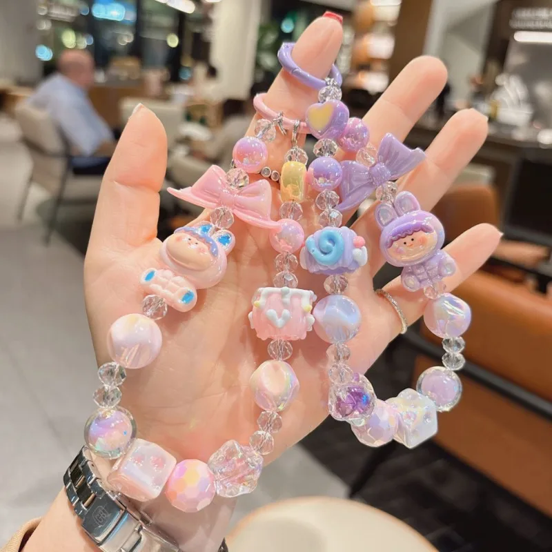 Resin Phone Case Short Hanging Chain Anti-lost Wrist Pendant Beaded Ccd Camera Chain Mobile Phone Chains Bag Decor Keychain Gift
Resin Phone Case Short Hanging Chain Anti-lost Wrist Pendant Beaded Ccd Camera Chain Mobile Phone Chains Bag Decor Keychain Gift