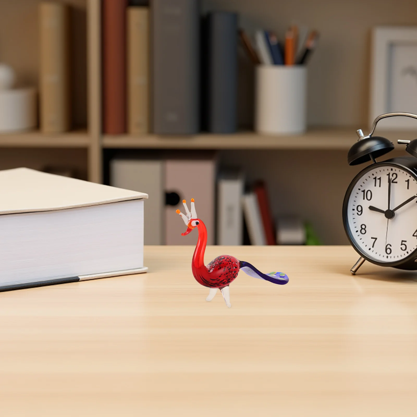 Elegant Glass Peacock Decoration Unique Handcrafted Bird Sculpture for Home Office Shelf Display Collectors Gift Idea Animal
Elegant Glass Peacock Decoration Unique Handcrafted Bird Sculpture for Home Office Shelf Display Collectors Gift Idea Animal