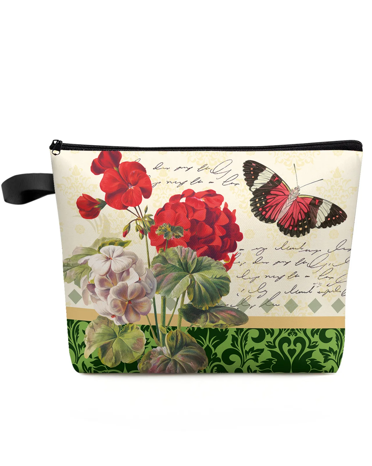 Antique Plant Red Flower Butterfly Makeup Bag Pouch Travel Essentials Women Cosmetic Bags Toilet Organizer Storage Pencil Case
Antique Plant Red Flower Butterfly Makeup Bag Pouch Travel Essentials Women Cosmetic Bags Toilet Organizer Storage Pencil Case