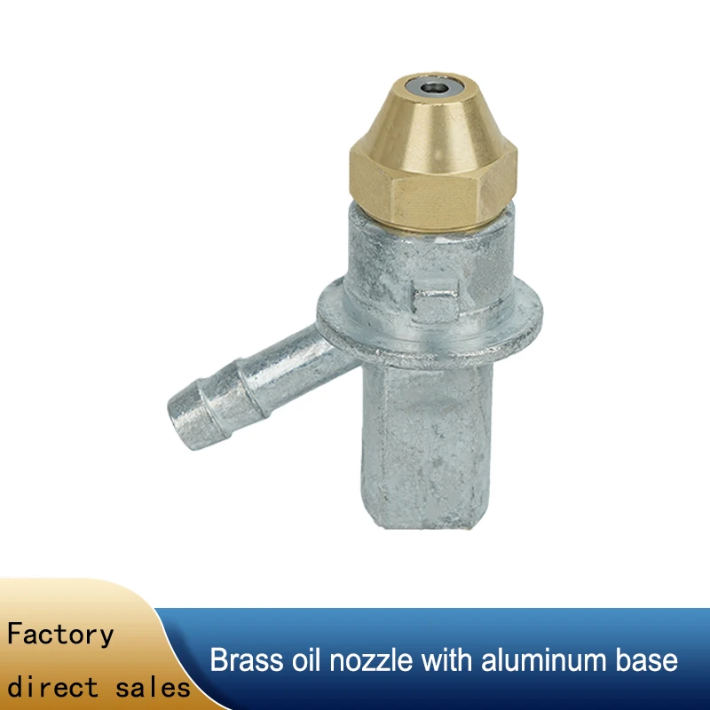 Brass siphon fuel nozzle with aluminum base for methanol and vegetable oil Air atomizing nozzle without connector
Brass siphon fuel nozzle with aluminum base for methanol and vegetable oil Air atomizing nozzle without connector