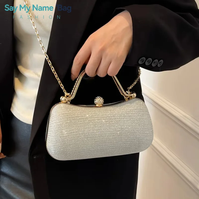 Rhinestone Evening Clutch Purse Sequin Bag Elegant Woman Sparkling Handbag Formal Clutch with Chain Wedding Party Crossbody Bag
Rhinestone Evening Clutch Purse Sequin Bag Elegant Woman Sparkling Handbag Formal Clutch with Chain Wedding Party Crossbody Bag
