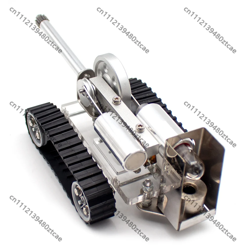 Retro All Metal Stirling Engine Tank Model Mini Steam Generator Engine Kit Science Educational Physics Teaching Assembly Toy
Retro All Metal Stirling Engine Tank Model Mini Steam Generator Engine Kit Science Educational Physics Teaching Assembly Toy