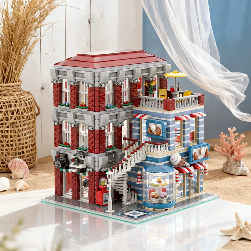 3864pcs MOC CORNER BUILDING Camera Modular Streetscape Model Building Blocks Architecture Toy Christmas Gifts Brick Kids
3864pcs MOC CORNER BUILDING Camera Modular Streetscape Model Building Blocks Architecture Toy Christmas Gifts Brick Kids