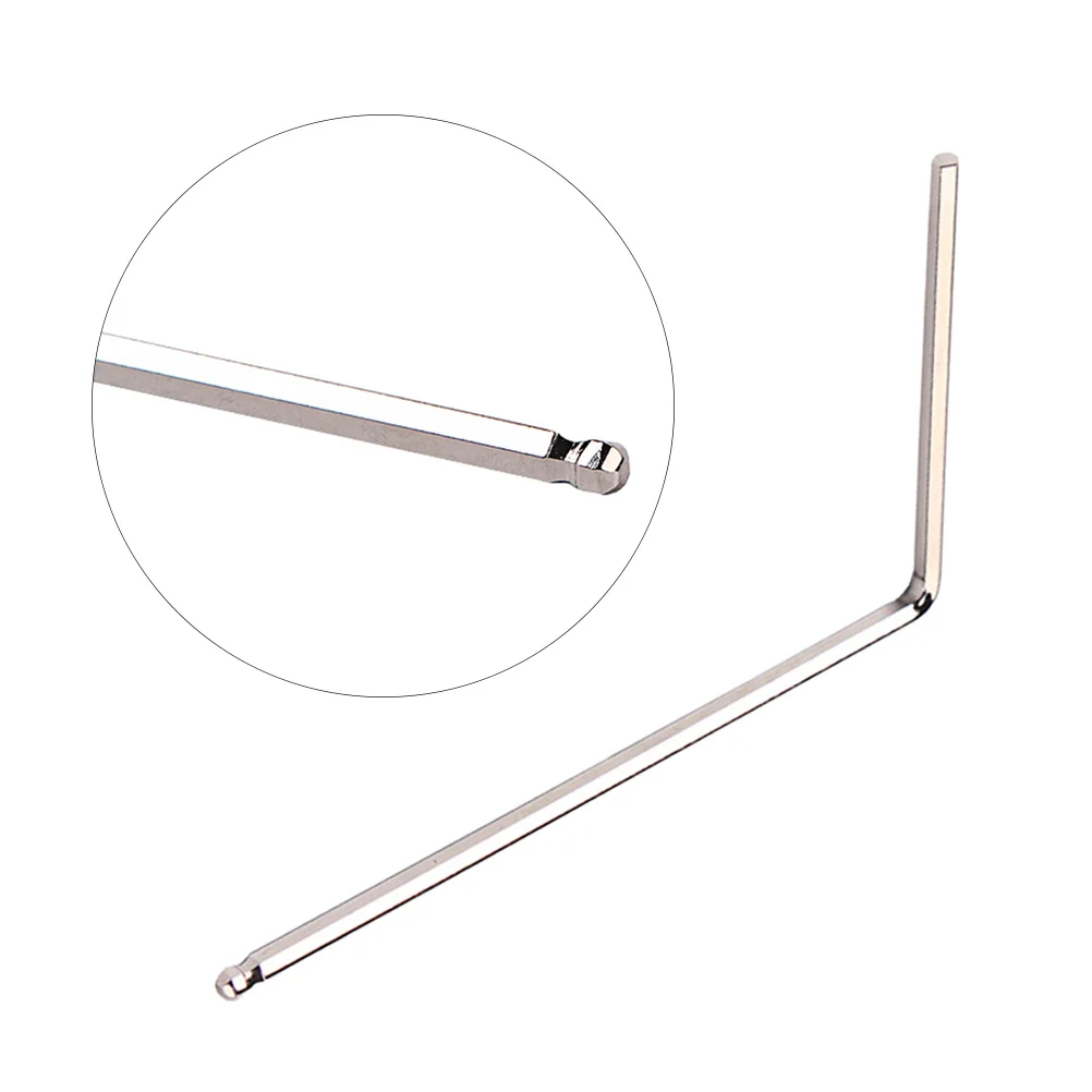4mm Ball End Guitar Truss Rod Wrench Sturdy Lightweight Eco-Friendly Paint Guitar Repair Tool Acoustic Metal Allen Wrench
4mm Ball End Guitar Truss Rod Wrench Sturdy Lightweight Eco-Friendly Paint Guitar Repair Tool Acoustic Metal Allen Wrench