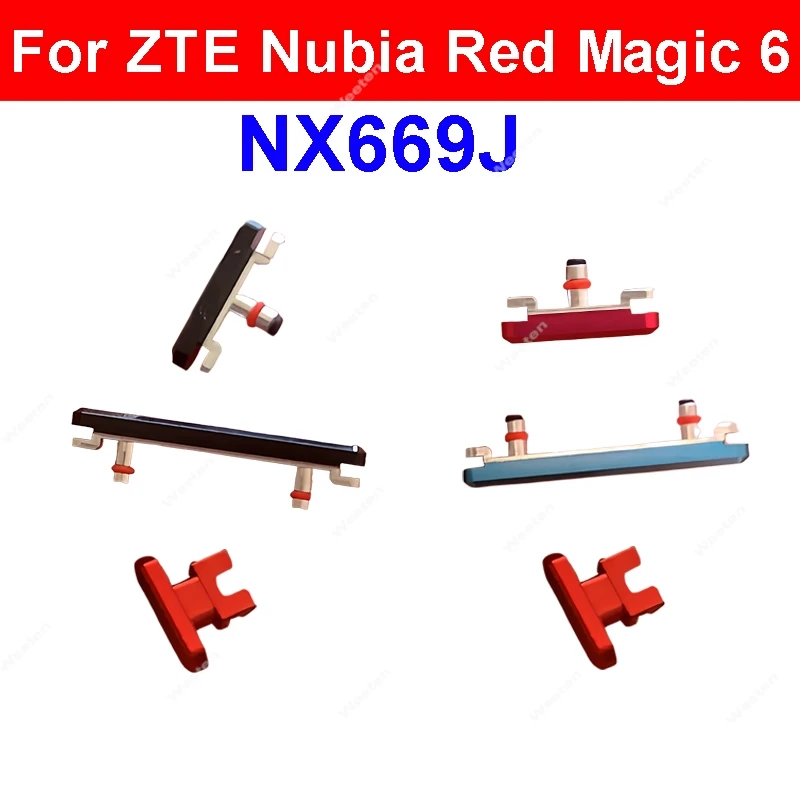 Боковые кнопки включения и выключения громкости для ZTE Red Magic 6 NX669J, вверх и вниз, громкость, боковые кнопки питания, детали кнопок
Боковые кнопки включения и выключения громкости для ZTE Red Magic 6 NX669J, вверх и вниз, громкость, боковые кнопки питания, детали кнопок