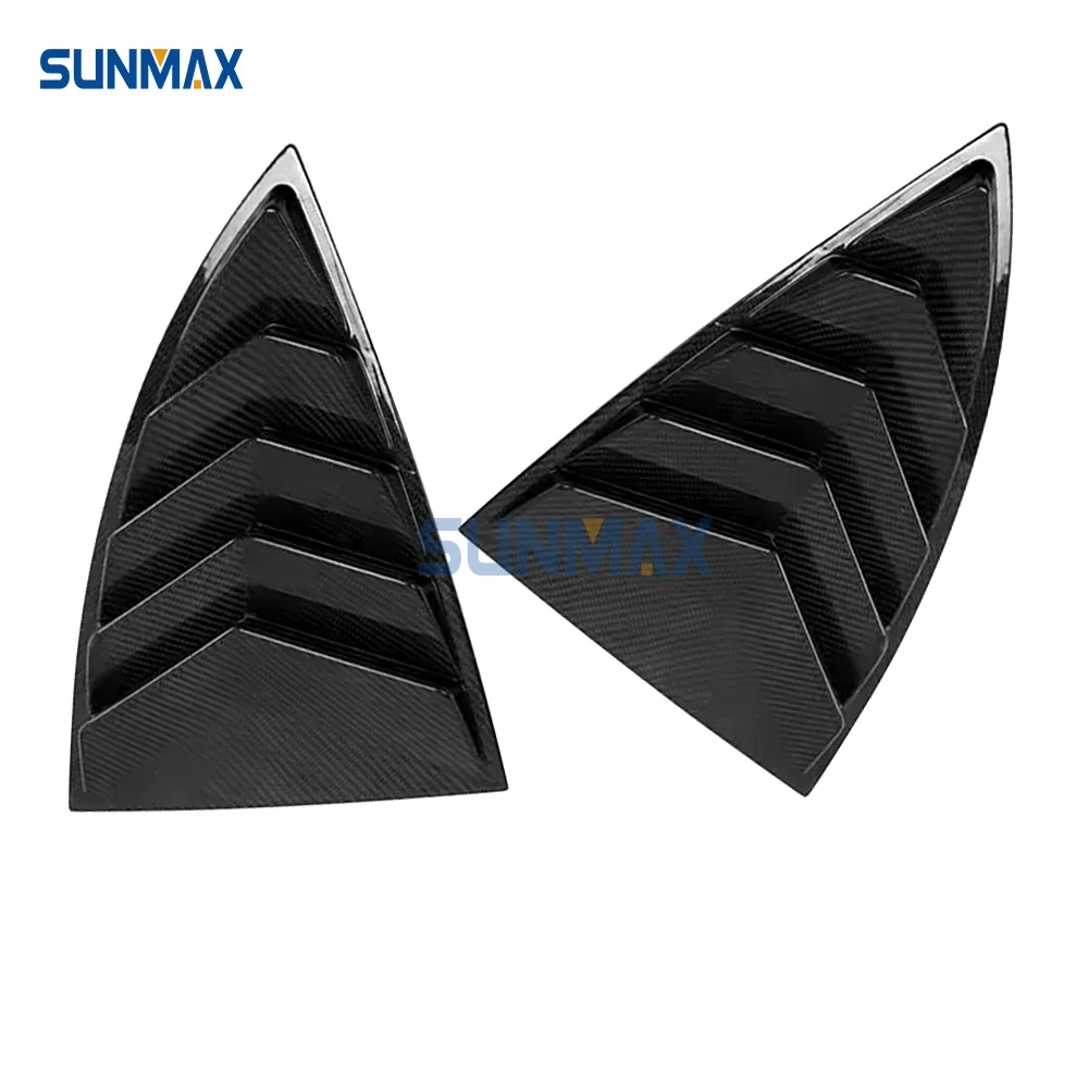 Car Rear Window Shutter Cover Trim Dry Carbon Fiber Window Louvers Vent Exterior Accessories For Tesla Model 3 Highland 2024
Car Rear Window Shutter Cover Trim Dry Carbon Fiber Window Louvers Vent Exterior Accessories For Tesla Model 3 Highland 2024