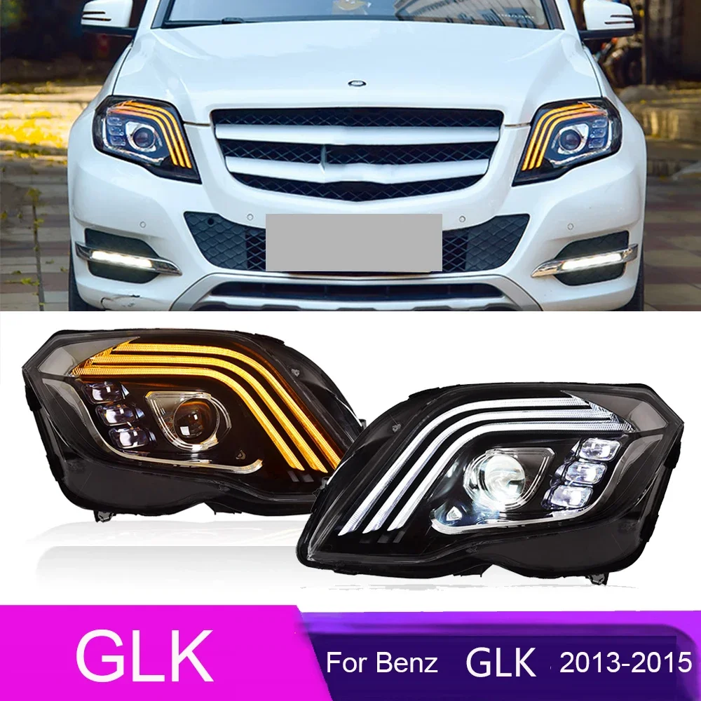 Car Styling Head Lamp for Benz GLK GLK300 Headlights 2008-2015 GLK260 GLK200 LED Headlight DRL Dynamic Signal Auto Accessories
Car Styling Head Lamp for Benz GLK GLK300 Headlights 2008-2015 GLK260 GLK200 LED Headlight DRL Dynamic Signal Auto Accessories