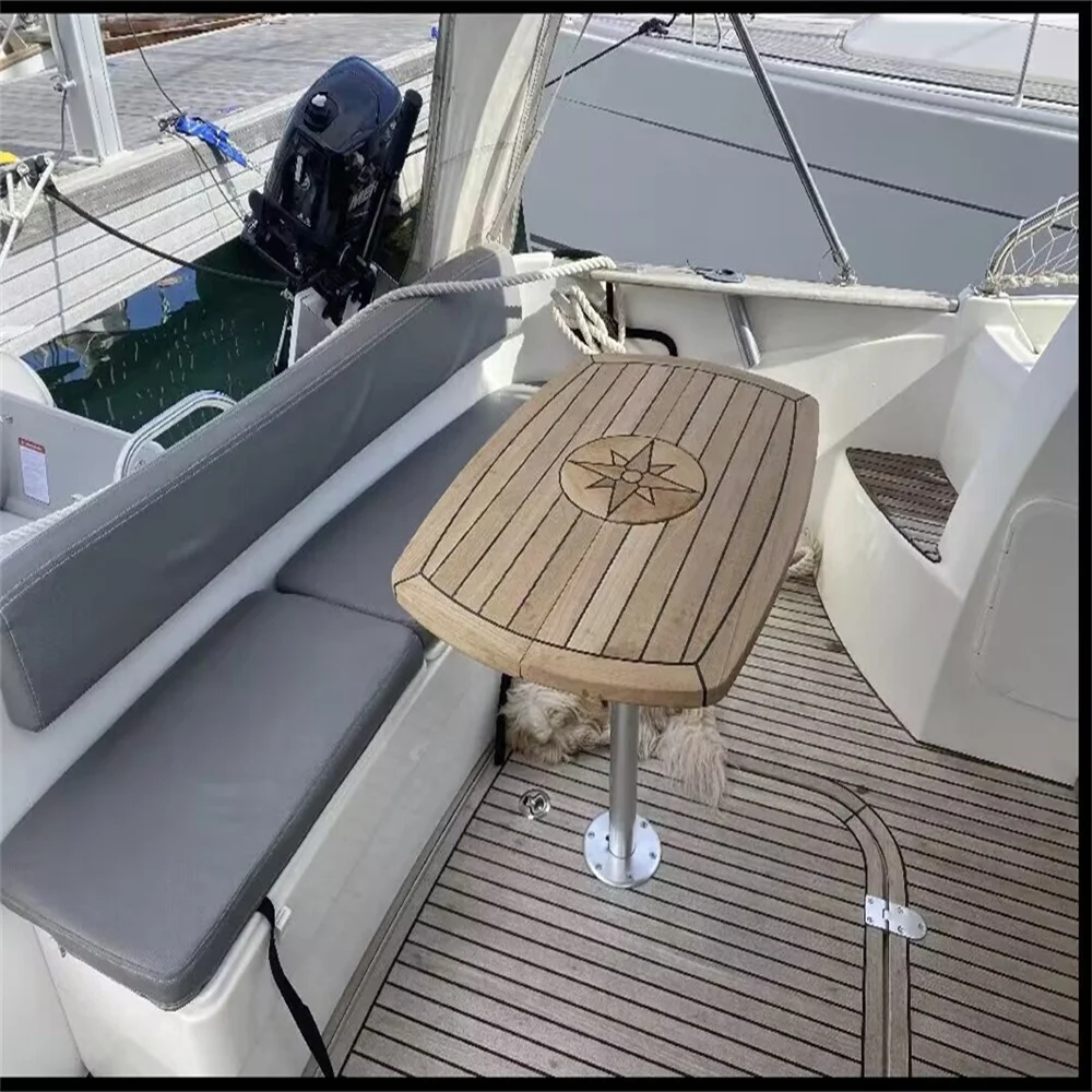 Складная столешница из тикового дерева 300/610x940 мм, 11,8/24x37 дюймов, инкрустация звездой, морская лодка, яхта, караван TC642
Складная столешница из тикового дерева 300/610x940 мм, 11,8/24x37 дюймов, инкрустация звездой, морская лодка, яхта, караван TC642