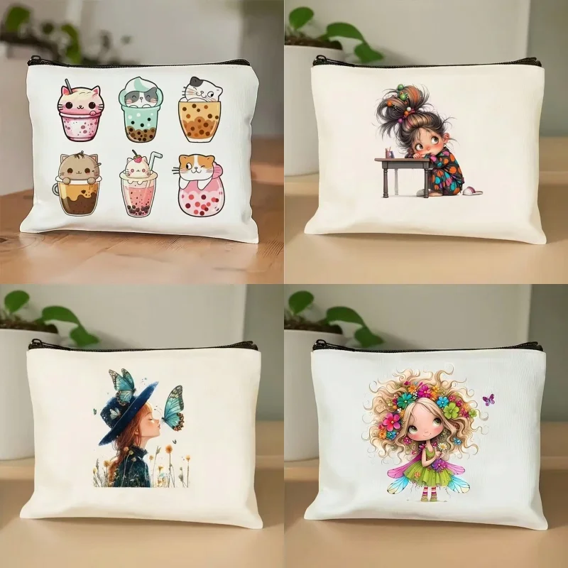 Retro cute girl pattern cosmetic bag handbag toiletry bag pencil case holiday gift cosmetic bag
Retro cute girl pattern cosmetic bag handbag toiletry bag pencil case holiday gift cosmetic bag