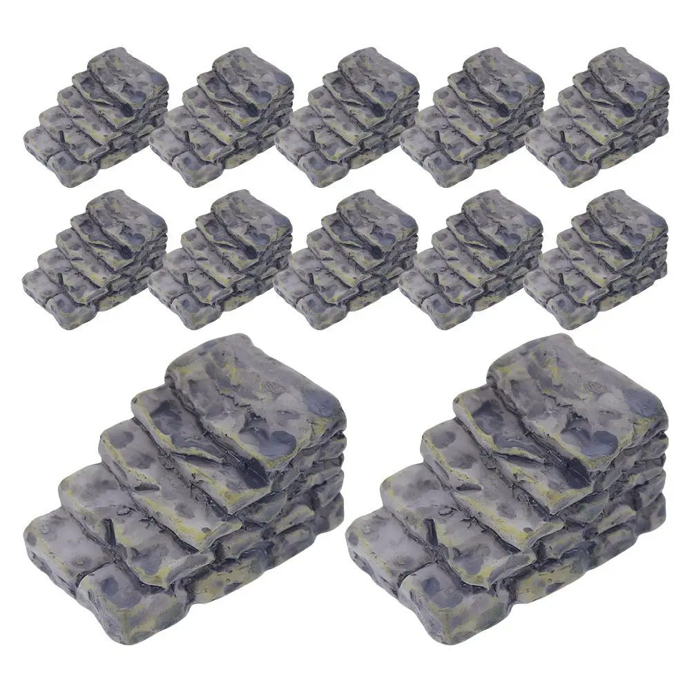 12Pcs Micro Ornament Resin Stone Steps Mini Garden Fairy Accessories Moss Fairy Garden Kits Decor Rock Fish Tank Toy
12Pcs Micro Ornament Resin Stone Steps Mini Garden Fairy Accessories Moss Fairy Garden Kits Decor Rock Fish Tank Toy