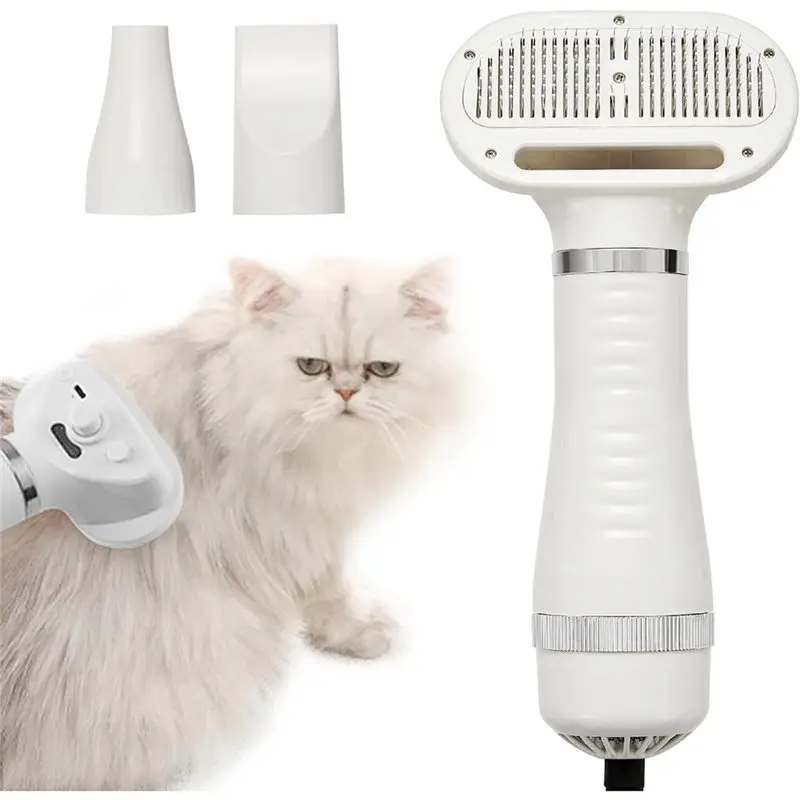 A84G-For Dogs& Cats 3-In-1 Pet Hair Dryer Brush,Adjustable Temperature, Overheat Protection-Portable Blower& Slicker Brush EU Pl
A84G-For Dogs& Cats 3-In-1 Pet Hair Dryer Brush,Adjustable Temperature, Overheat Protection-Portable Blower& Slicker Brush EU Pl