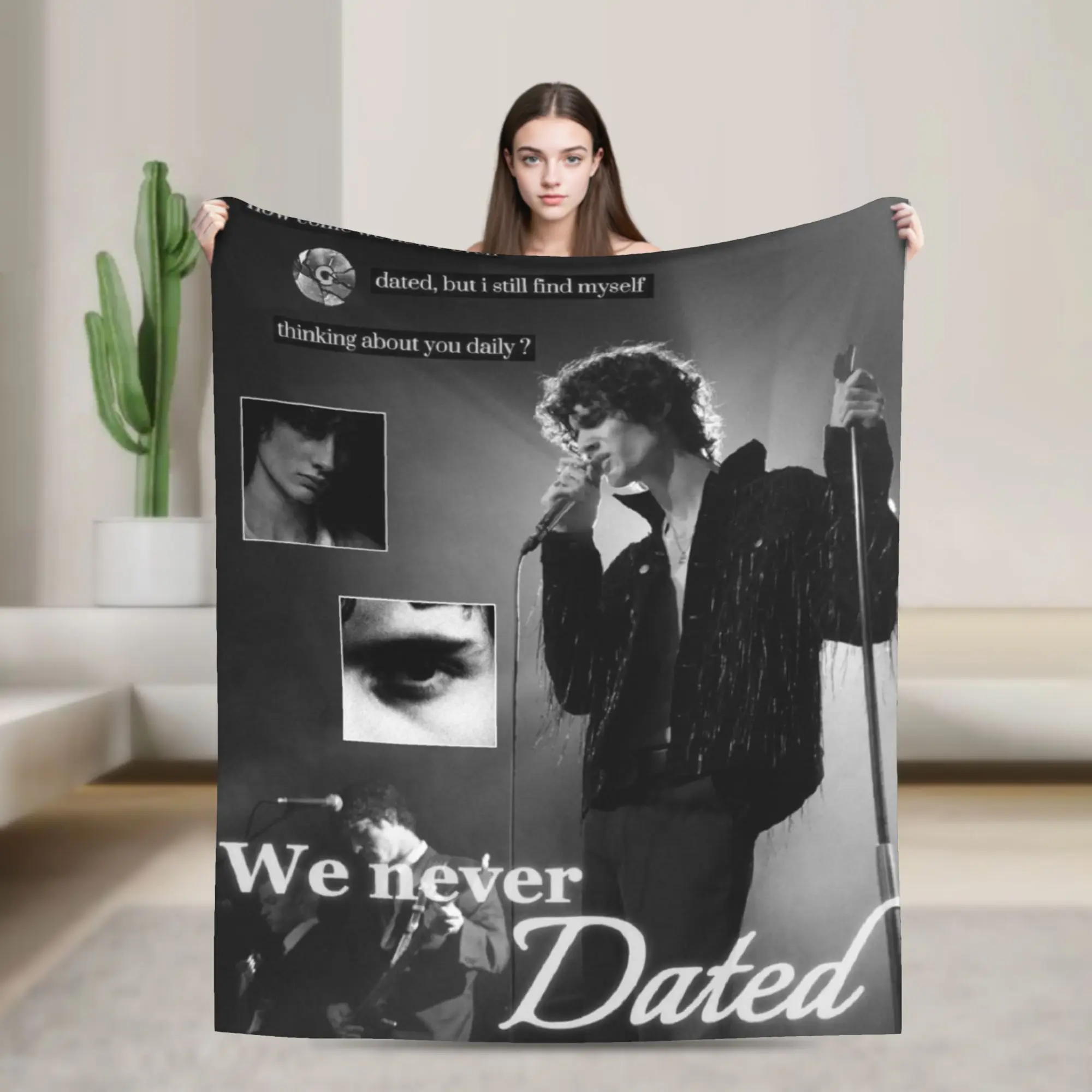 Sombr Music Blankets Picnic Flannel Bedding Throws For Couch Chair Sofa Bed Warm Soft Custom Quality Bedspread Birthday Present
Sombr Music Blankets Picnic Flannel Bedding Throws For Couch Chair Sofa Bed Warm Soft Custom Quality Bedspread Birthday Present