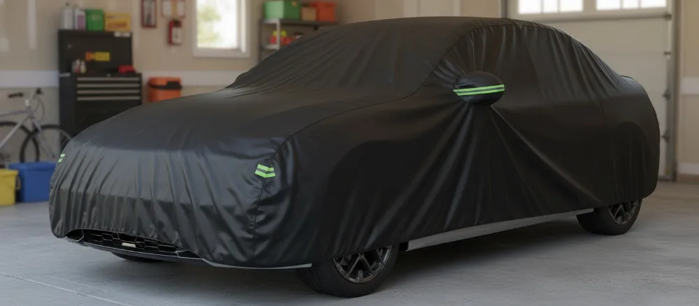 Universal Waterproof Car Cover with Zipper Access, Windproof Design, Reflective Strips for All-Weather Protection
Universal Waterproof Car Cover with Zipper Access, Windproof Design, Reflective Strips for All-Weather Protection