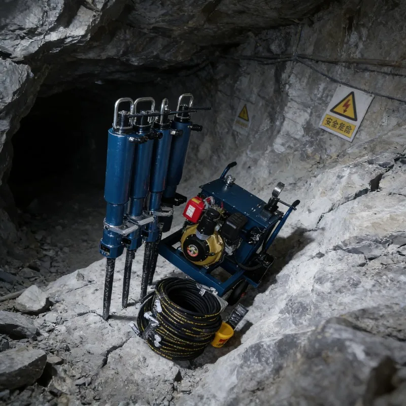 Lightweight Hydraulic Stone Splitter For Easy Transportation Silent Rock Demolition Machine High Power Power Equipment
Lightweight Hydraulic Stone Splitter For Easy Transportation Silent Rock Demolition Machine High Power Power Equipment