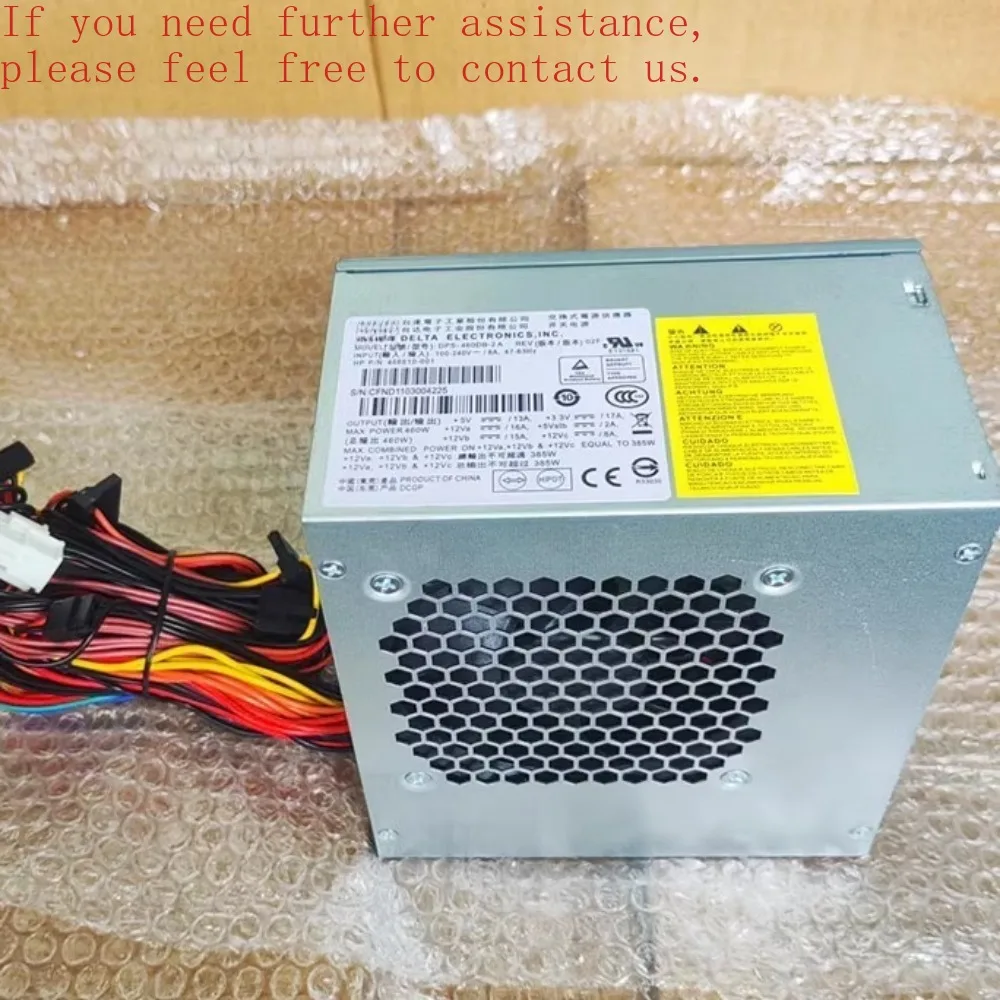 Для блока питания HP DPS-460DB-2A 10A 466610-001 Сервер SPI460PFB2 DPS-460CB 
Для блока питания HP DPS-460DB-2A 10A 466610-001 Сервер SPI460PFB2 DPS-460CB