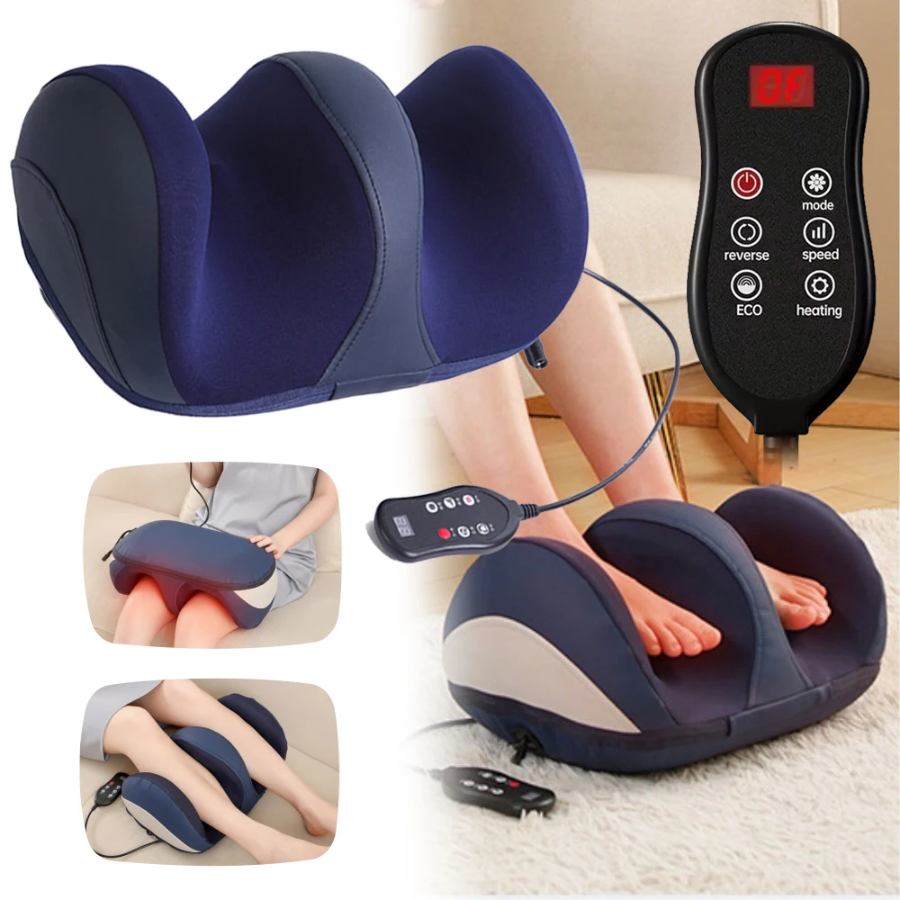 Big Electric Foot Massager 3D Massage Head Roller Kneading Heating Calf Relieve Feet Stress Muscle Relaxation Massage Machine
Big Electric Foot Massager 3D Massage Head Roller Kneading Heating Calf Relieve Feet Stress Muscle Relaxation Massage Machine