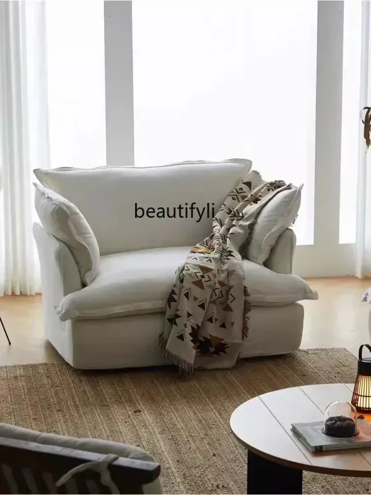 TTT Japanese Style Lazy Fabric Linen Full Removable Washable Sofa American Art Small Apartment Living Room Double Minimalist
TTT Japanese Style Lazy Fabric Linen Full Removable Washable Sofa American Art Small Apartment Living Room Double Minimalist