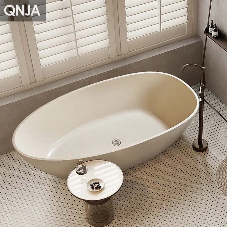 Bathtub Resin Portable Modern Luxurious Freestanding Soaking Stone-Look Bathroom Hotel Bath
Bathtub Resin Portable Modern Luxurious Freestanding Soaking Stone-Look Bathroom Hotel Bath