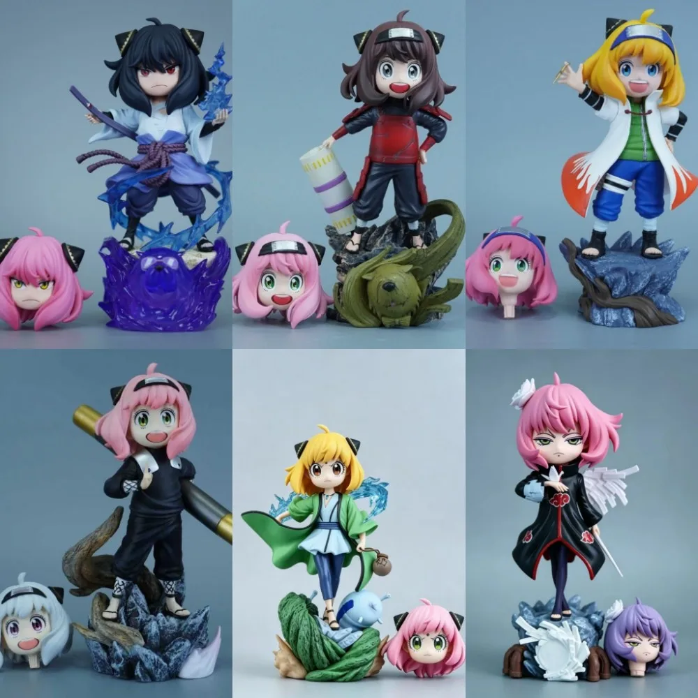 Anime Spy Family Anya Forger Cos Uchiha Sasuke Senju Hashirama Namikaze Minato PVC Action Figure Collectible Model Doll Toy 18CM
Anime Spy Family Anya Forger Cos Uchiha Sasuke Senju Hashirama Namikaze Minato PVC Action Figure Collectible Model Doll Toy 18CM