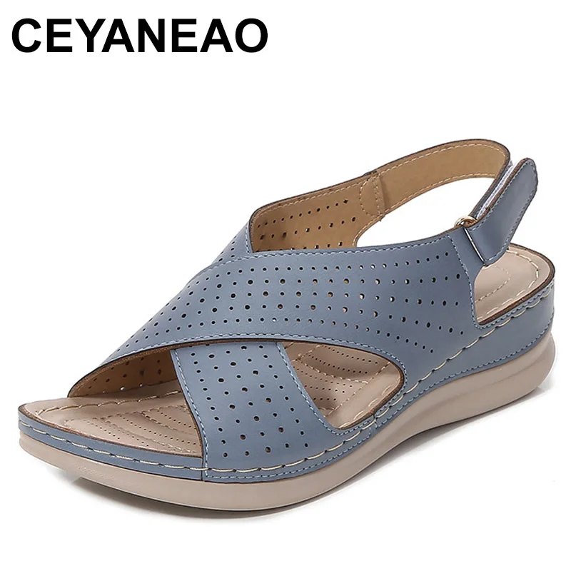 2025 Summer Retro Women's Sandals Sewing Casual Wedge Shoes Lady Buckle Strap Hook Loop Soft Platform Female Sandals
2025 Summer Retro Women's Sandals Sewing Casual Wedge Shoes Lady Buckle Strap Hook Loop Soft Platform Female Sandals
