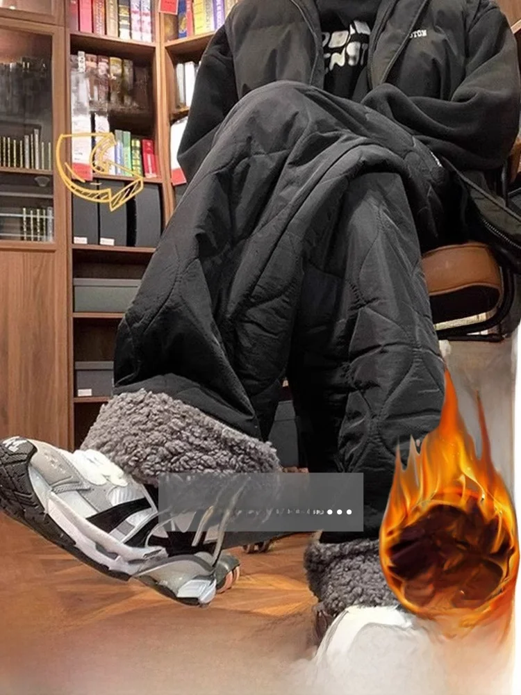 Зимние хлопковые брюки с пуховым наполнителем Ultra-Thi для женщин, морозостойкие, ветрозащитные, водонепроницаемые, прямые длинные брюки ниже 40...
Зимние хлопковые брюки с пуховым наполнителем Ultra-Thi для женщин, морозостойкие, ветрозащитные, водонепроницаемые, прямые длинные брюки ниже 40...