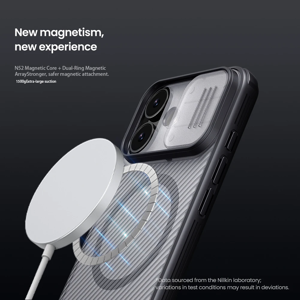 Nillkin для iPhone 17 Pro Max/17 Air Case CamShield Pro Магнитный слайд для камеры Magsafe Защитная задняя крышка для iPhone 17
Nillkin для iPhone 17 Pro Max/17 Air Case CamShield Pro Магнитный слайд для камеры Magsafe Защитная задняя крышка для iPhone 17