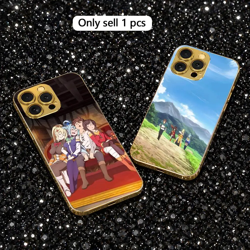 Konosuba Phone Case Gold-tone glass phone case for Apple 17, 16, 15, 14, 13, 12, 11 Por Max
Konosuba Phone Case Gold-tone glass phone case for Apple 17, 16, 15, 14, 13, 12, 11 Por Max