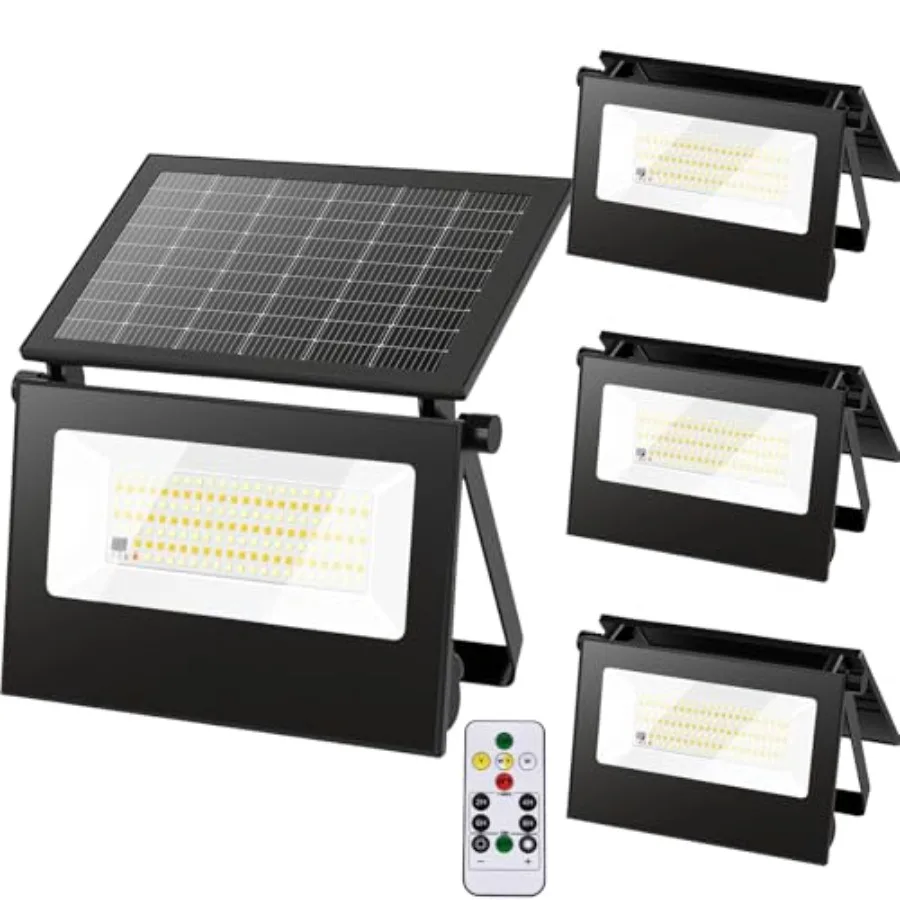 Solar Motion Lights Outdoor IP66 Security Flood Light Outdoor Waterproof Dual Color Temperature 3-Mode Lighting Wall Spotlight
Solar Motion Lights Outdoor IP66 Security Flood Light Outdoor Waterproof Dual Color Temperature 3-Mode Lighting Wall Spotlight