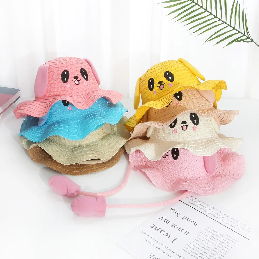 Multifunctional Wide Brim Rabbit Straw Hats Moving Ears Sunscreen Children's Hats Breathable Bucket Cap Summer Girls Boys
Multifunctional Wide Brim Rabbit Straw Hats Moving Ears Sunscreen Children's Hats Breathable Bucket Cap Summer Girls Boys