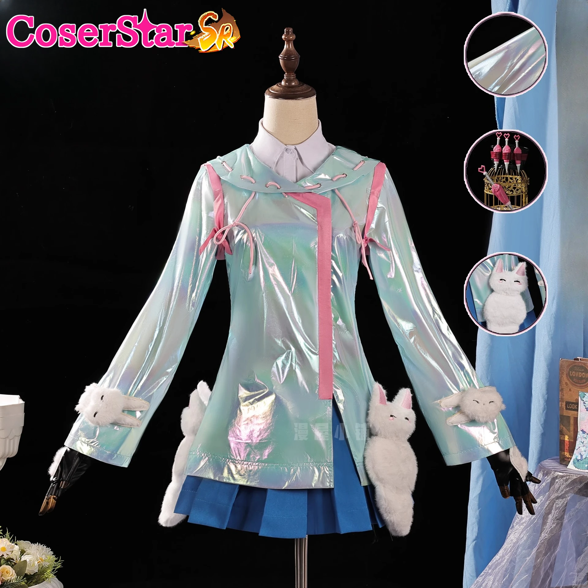 CoserStar-SR OW Overwatch Kamori Kiriko Cosplay Costume Outfit Halloween Carnival Party Role Play Uniform Suits
CoserStar-SR OW Overwatch Kamori Kiriko Cosplay Costume Outfit Halloween Carnival Party Role Play Uniform Suits